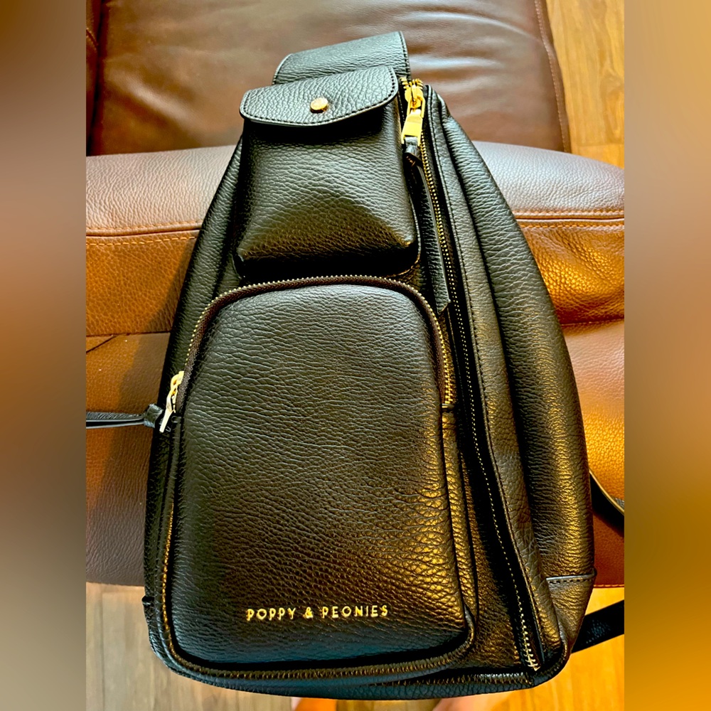 Poppy and Peonies En Route Bag